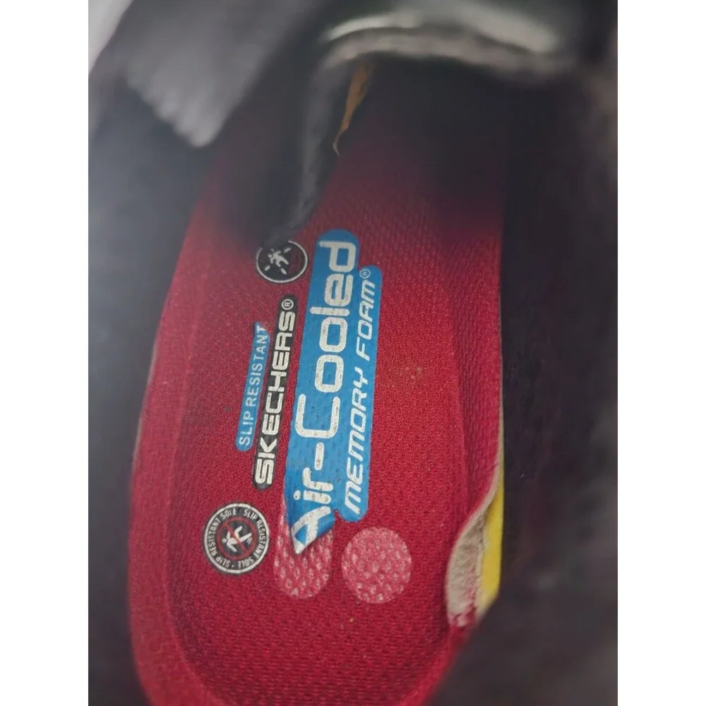 Skechers Women's Composite Toe EH Slip Resistant Lace-Up Shoe 108072/BBK Size 10